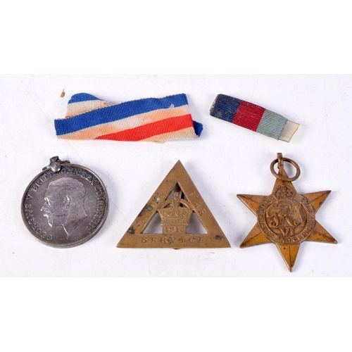 3764 - A collection of Military medals WW1 (3).