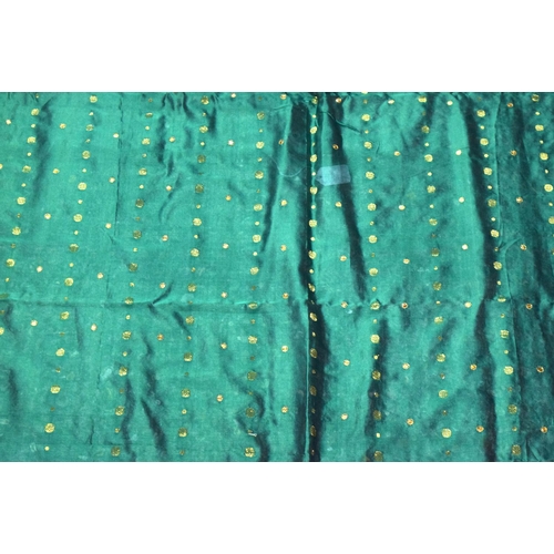 3774 - An Indian Fabric with gold thread  540 x 110 cm