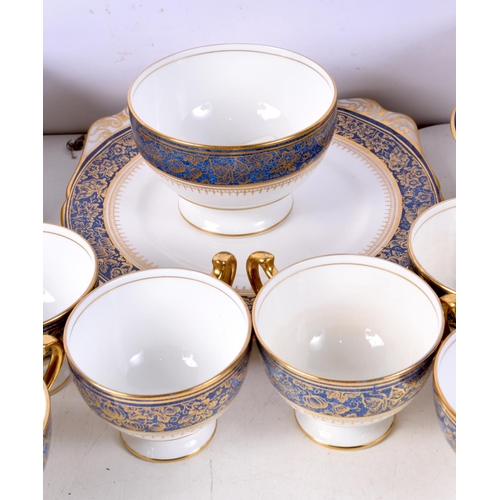 3777 - A collection of Staffordshire New Chelsea tea ware (36)