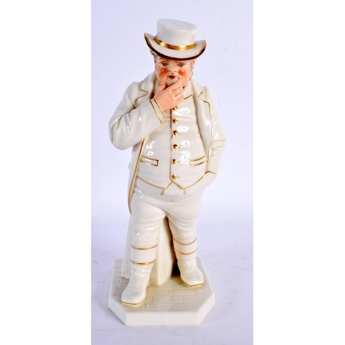 196 - ROYAL WORCESTER FIGURE, AFTER JAMES HADLEY, ENGLISHMAN, FROM THE COUNTRIES OF THE WORLD SERIES, PICK... 