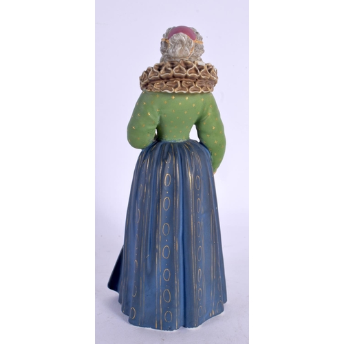 210 - ROYAL WORCESTER FIGURE, OF MARY QUEEN OF SCOTS, 15CM HIGH, MODEL NO.2634, DATE CODE 1881