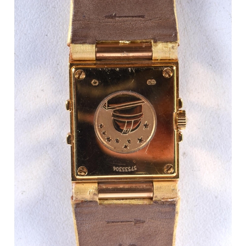 770 - 18CT GOLD LADIES OMEGA CONSTELLATION WATCH.  Dial 2cm incl crown, Stamped 18K, weight 30.5g