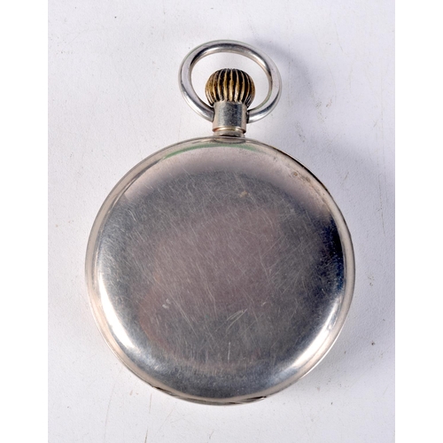 772 - A GOLIATH POCKET WATCH.  Dial 6.5cm excluding crown