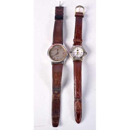 788 - TWO FASHION WATCHES.  Largest dial 3.5cm incl crown (2)