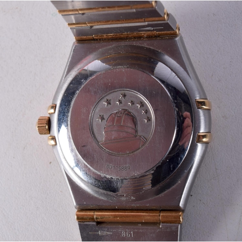 791 - AN OMEGA CONSTELLATION AUTOMATIC CHRONOMETER.  Dial 3.8cm incl crown.