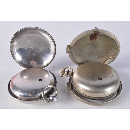 800 - TWO ANTIQUE POCKET WATCHES (2)