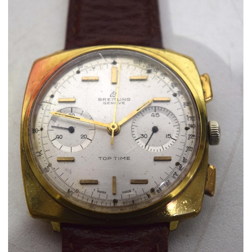 820 - BREITLING TOP TIME WATCH.  Dial 3.8cm incl crown