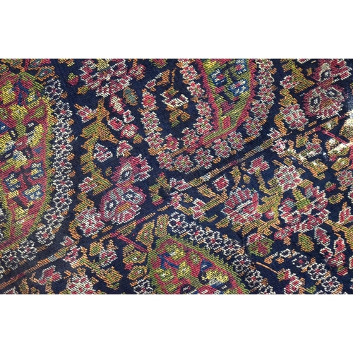 1601 - THREE 19TH CENTURY NORTHERN INDIAN KASHMIR MUGHAL TEXTILES. 118 cm x 76 cm.