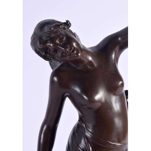 470 - French School (19th Century) Bronze, Fairy. 37 cm high.