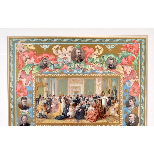 519 - A SET OF NINE 19TH CENTURY LITHOGRAPHIC BRITISH PRINTS depicting assorted scenes. 52 cm x 40 cm. (9)