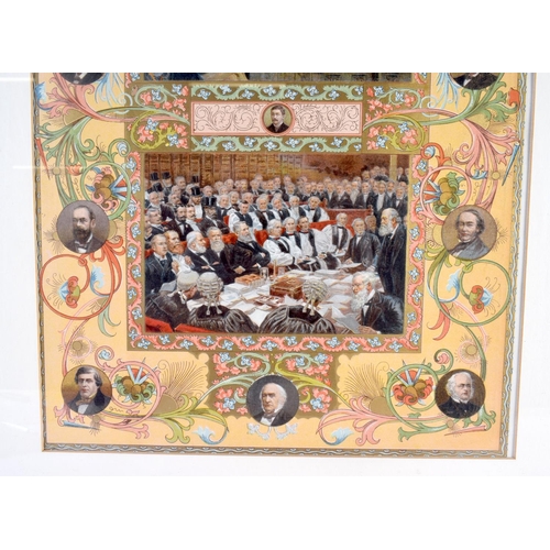 519 - A SET OF NINE 19TH CENTURY LITHOGRAPHIC BRITISH PRINTS depicting assorted scenes. 52 cm x 40 cm. (9)