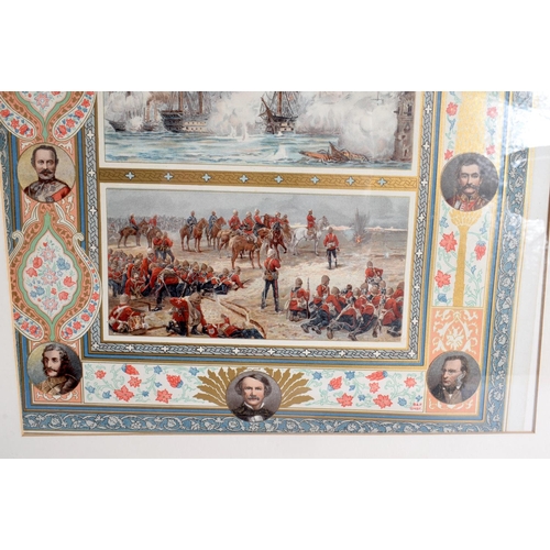 519 - A SET OF NINE 19TH CENTURY LITHOGRAPHIC BRITISH PRINTS depicting assorted scenes. 52 cm x 40 cm. (9)