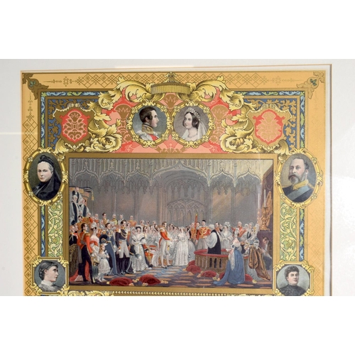 519 - A SET OF NINE 19TH CENTURY LITHOGRAPHIC BRITISH PRINTS depicting assorted scenes. 52 cm x 40 cm. (9)