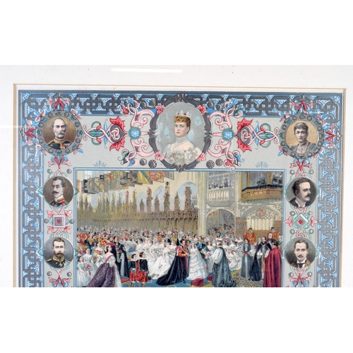 519 - A SET OF NINE 19TH CENTURY LITHOGRAPHIC BRITISH PRINTS depicting assorted scenes. 52 cm x 40 cm. (9)