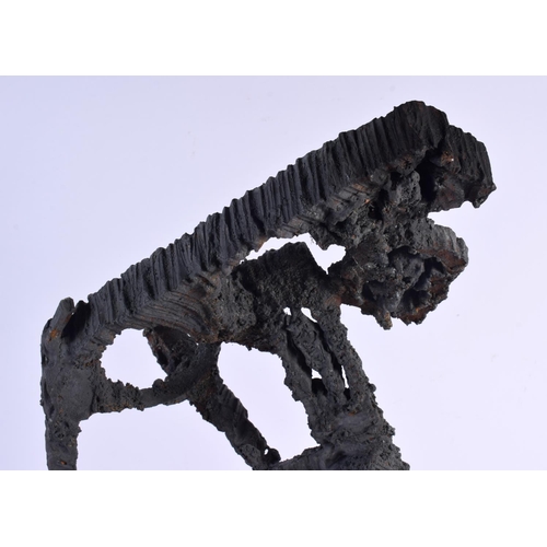 531 - Attributed ILHAN KOMAN (1921-1986) Iron, Untitled, Sculpture. 48 cm x 26 cm. Provenance: By repute p... 