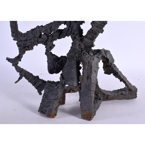 531 - Attributed ILHAN KOMAN (1921-1986) Iron, Untitled, Sculpture. 48 cm x 26 cm. Provenance: By repute p... 