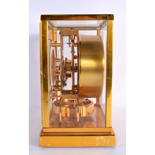 585 - A JAEGER LE COULTRE ATMOS CLOCK No 62741. 24 cm x 18 cm.