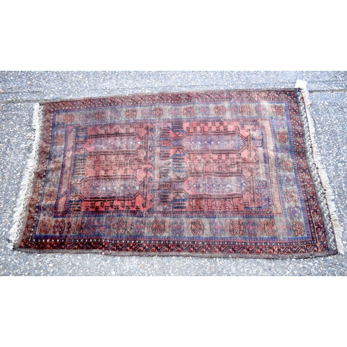 3988 - An Afghan Rug 158 x 100 cm