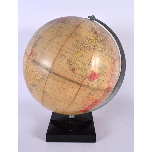 424 - A VINTAGE PHILIPS 10 INCH TERRESTRIAL GLOBE. 33 cm x 22 cm.