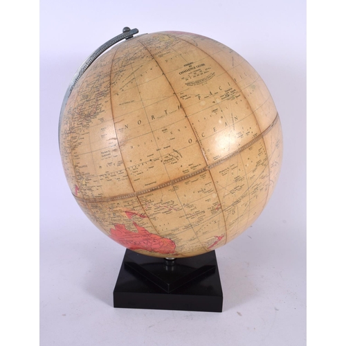 424 - A VINTAGE PHILIPS 10 INCH TERRESTRIAL GLOBE. 33 cm x 22 cm.