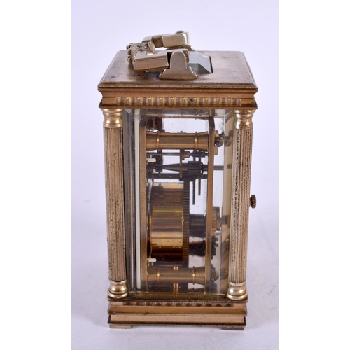 746 - A BOXED LIMITED EDITION CHARLES FRODSHAM SILVER CARRIAGE CLOCK No 447 of 1000. 495 grams. London 198... 