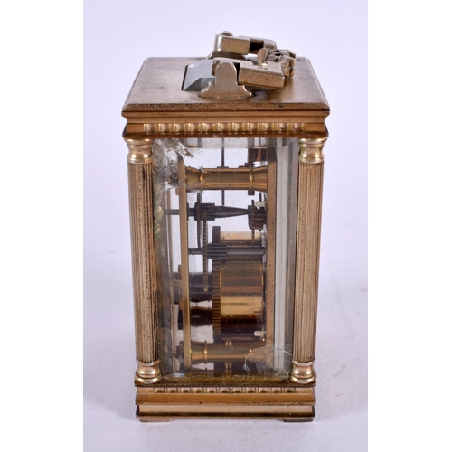 746 - A BOXED LIMITED EDITION CHARLES FRODSHAM SILVER CARRIAGE CLOCK No 447 of 1000. 495 grams. London 198... 