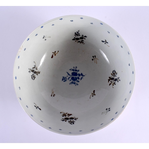 25 - A LARGE 19TH CENTURY FRENCH SAMSONS OF PARIS PORCELAIN BOWL painted in the Qianlong style. 24 cm x 1... 