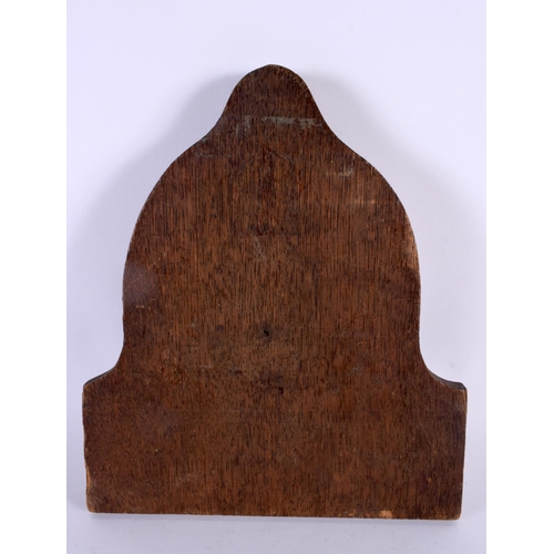 321 - A GEORGE III LEAD HOUSE MARKER No 164904. 26 cm x 22 cm.