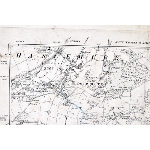 369 - THREE 19TH CENTURY FOLDING MAPS OF SUSSEX. Each 100 cm x 75 cm. (3)