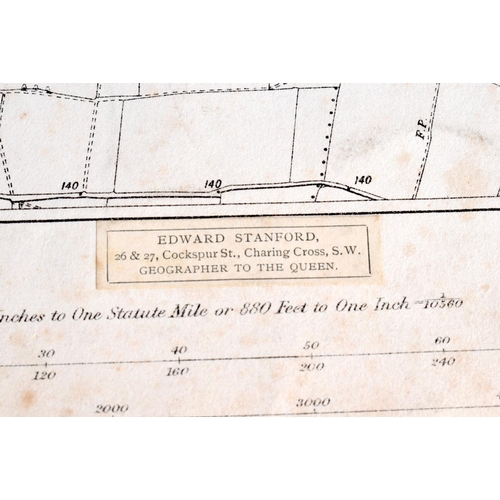 369 - THREE 19TH CENTURY FOLDING MAPS OF SUSSEX. Each 100 cm x 75 cm. (3)