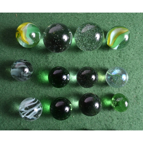 1202 - VINTAGE MARBLES. (qty)