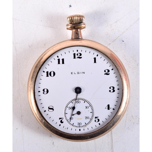 1250 - TWO POCKET WATCHES. 5.25 cm wide. (2)