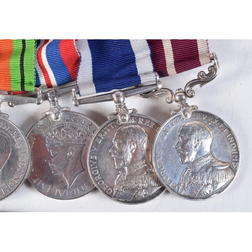 1308 - A Medal Group awarded to 351538 Charles W Hicks RN who was born on 9 January 1887 and enlisted on 30... 