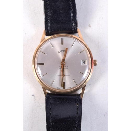 1355 - AN UNO WRISTWATCH. 3.5 cm wide inc crown.