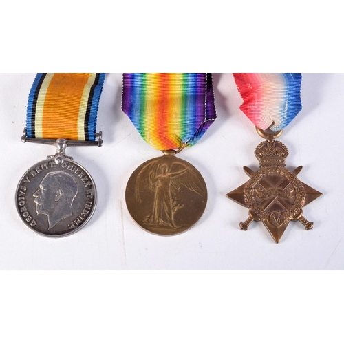 1467 - THREE WAR MEDALS. 5 cm x 3.75 cm. (3)