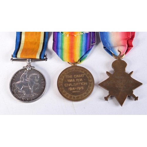 1467 - THREE WAR MEDALS. 5 cm x 3.75 cm. (3)