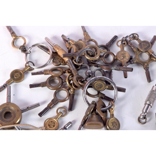 1483 - VINTAGE WATCH KEYS. (qty)