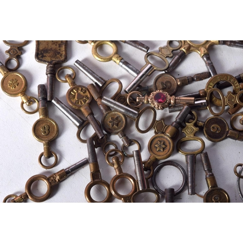 1483 - VINTAGE WATCH KEYS. (qty)