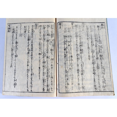 2082 - ELEVEN 19TH CENTURY JAPANESE MEIJI PERIOD BOOKLETS depicting landscapes and calligraphy. (11)