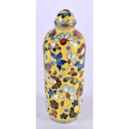 2266 - AN EARLY 20TH CENTURY CHINESE CLOISONNE ENAMEL SNUFF BOTTLE Late Qing/Republic. 8 cm x 3.5 cm.