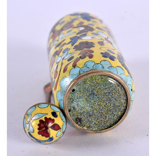 2266 - AN EARLY 20TH CENTURY CHINESE CLOISONNE ENAMEL SNUFF BOTTLE Late Qing/Republic. 8 cm x 3.5 cm.