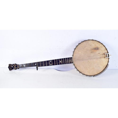 3825 - A vintage 'Douglas & Co.' banjo. 86cm.