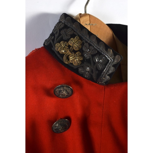 605 - AN IRISH MILITARY JACKET. 100 cm x 140 cm.