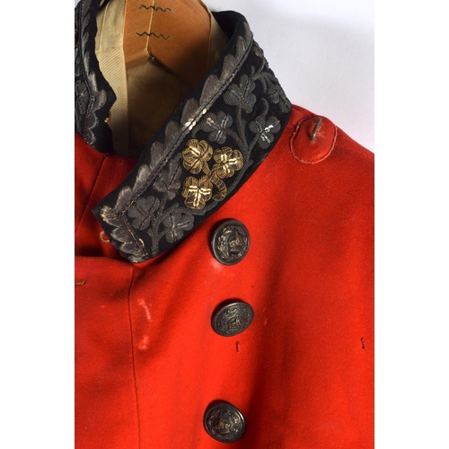 605 - AN IRISH MILITARY JACKET. 100 cm x 140 cm.