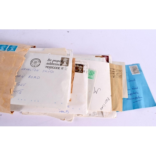 777 - TWO CRATES OF FIRST DAY COVERS AND STAMPS together with photographs etc. (qty)