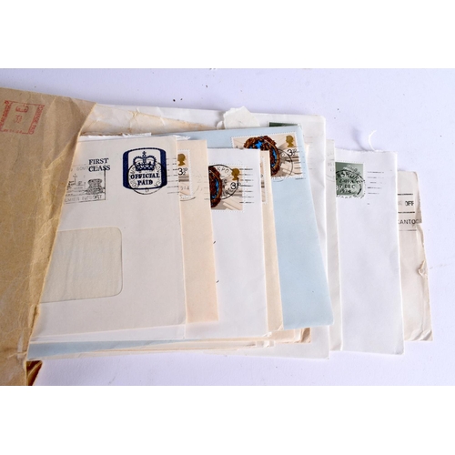 779 - A LARGE COLLECTION OF STAMPS AND EPHEMERA contained within a suitcase. (qty)