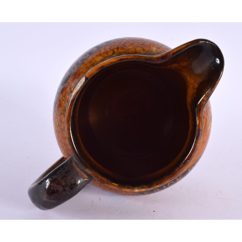 84 - A SCOTTISH RODERICK DHU OLD SCOTCH WHISKEY JUG. 11 cm x 11 cm.