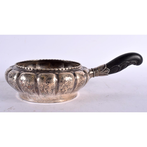 1544 - A RARE GEORG JENSEN SILVER BRANDY WARMER. 345 grams. 30 cm x 16.5 cm.