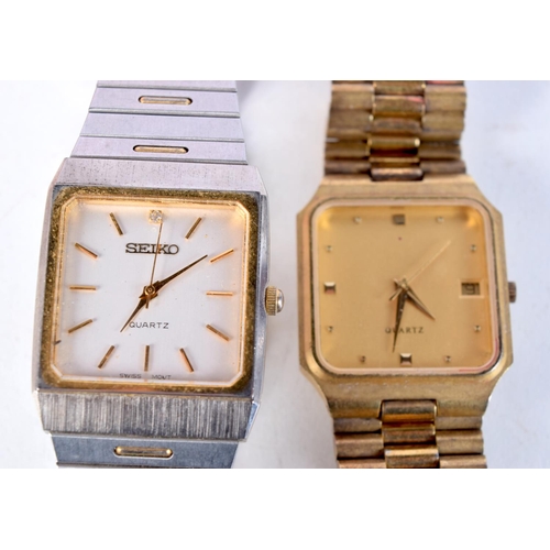 1710 - TWO WATCHES. 3 cm wide inc crown. (2)