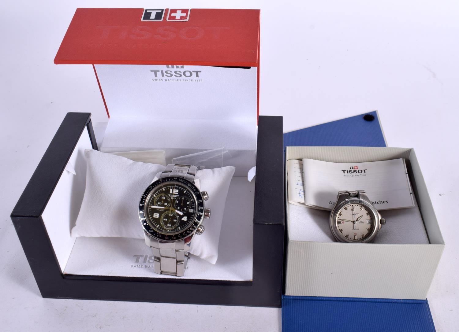 TISSOT 1853 T660 TITANIUM 1990'S DATE VINTAGE SWISS MEN'S WRIST 